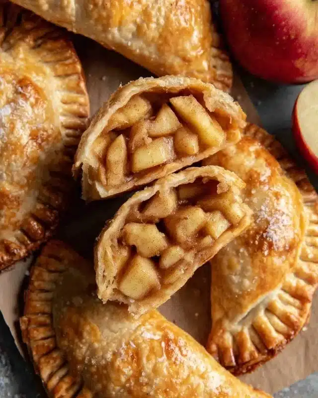 Easy Homemade Apple Hand Pies with Flaky Crust 4 Easy homemade apple hand pies with a flaky crust
