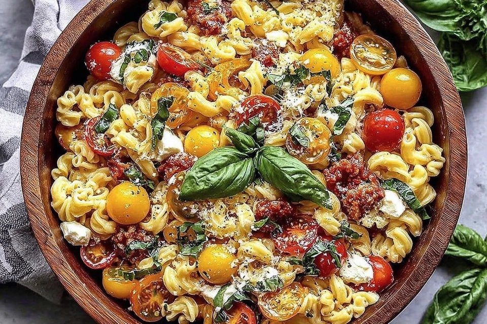 The Best Party Pasta Salad – Crowd-Friendly Picnic & Potluck Side