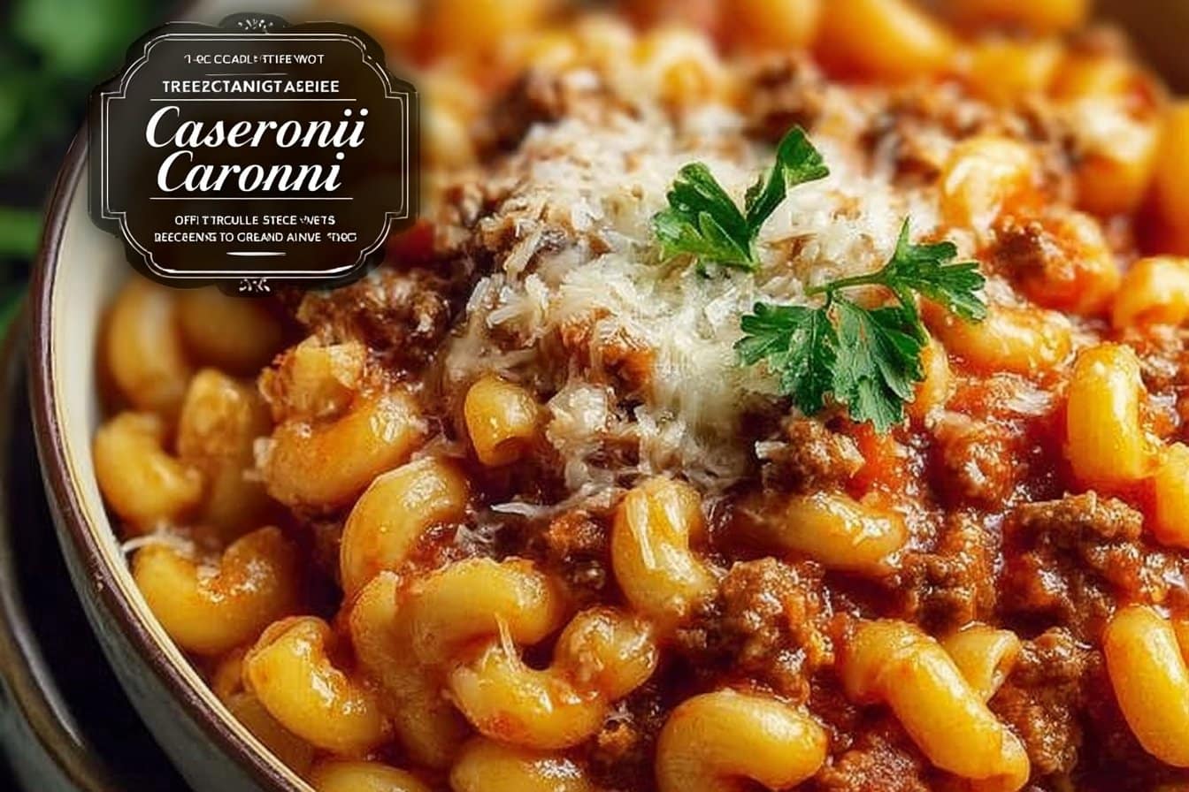 Classic Beefaroni Casserole