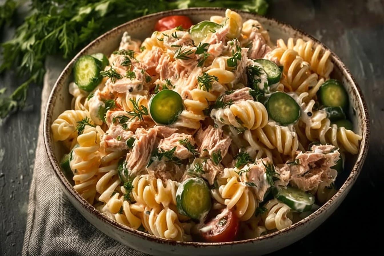 High-Protein Tuna Pasta Salad 4 High-Protein Tuna Pasta Salad