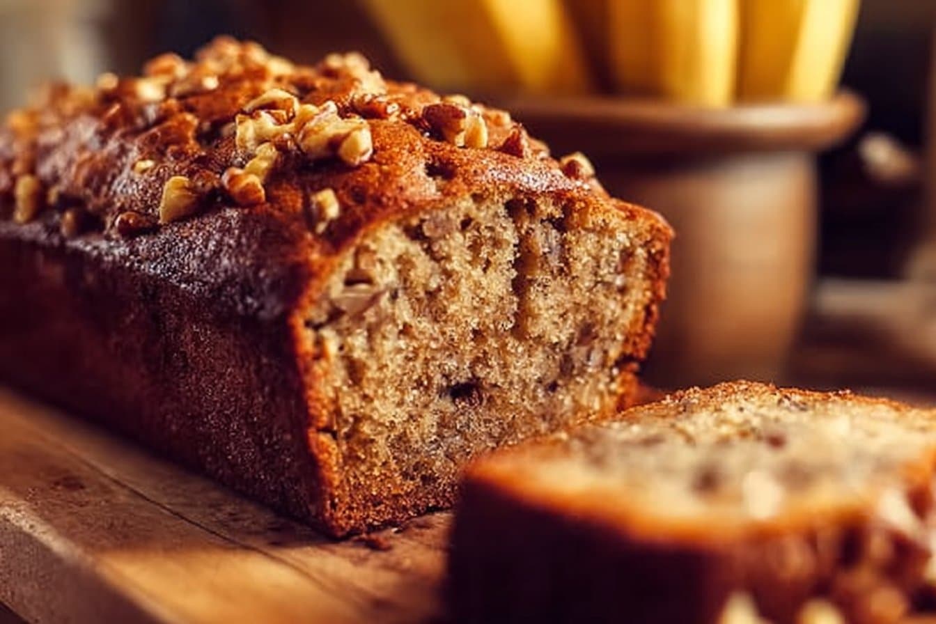 Extreme Banana Nut Bread — Extra Moist & Nutty 4 Extreme Banana Nut Bread — Extra Moist & Nutty