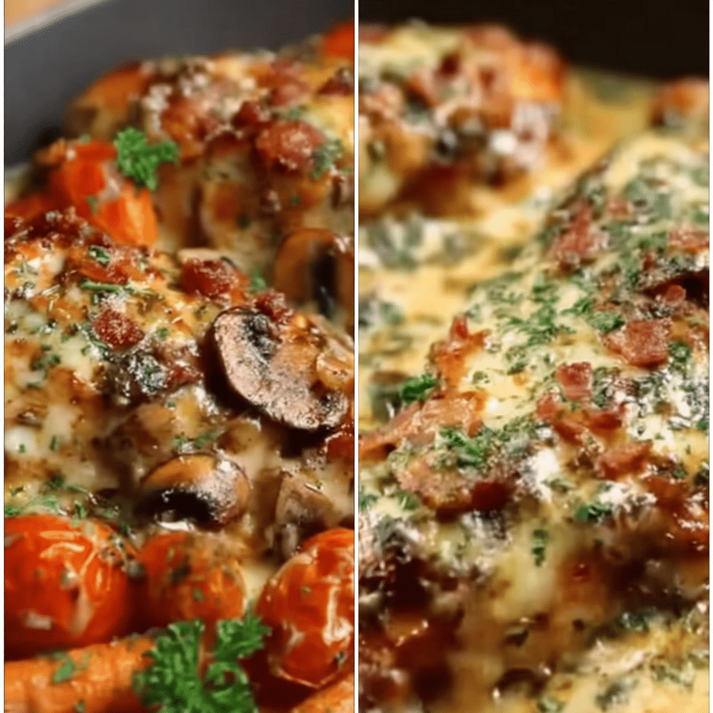 Cheesy Mushroom Chicken Bake The Ultimate Comfort Dish