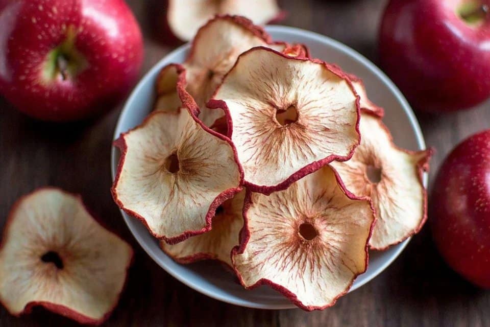 Crunchy Apple Chips 4 Crunchy Apple Chips