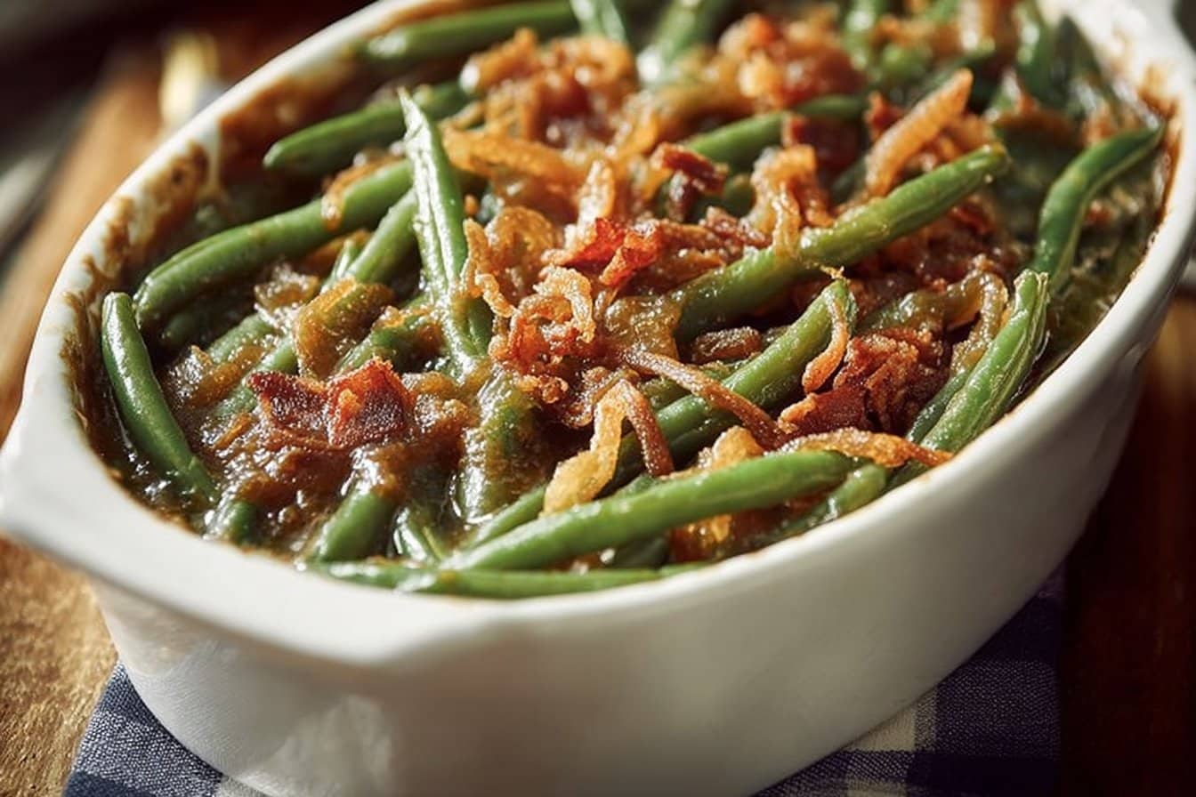 Crispy 'Crack' Green Bean Casserole for Thanksgiving 4 Crispy 'Crack' Green Bean Casserole for Thanksgiving
