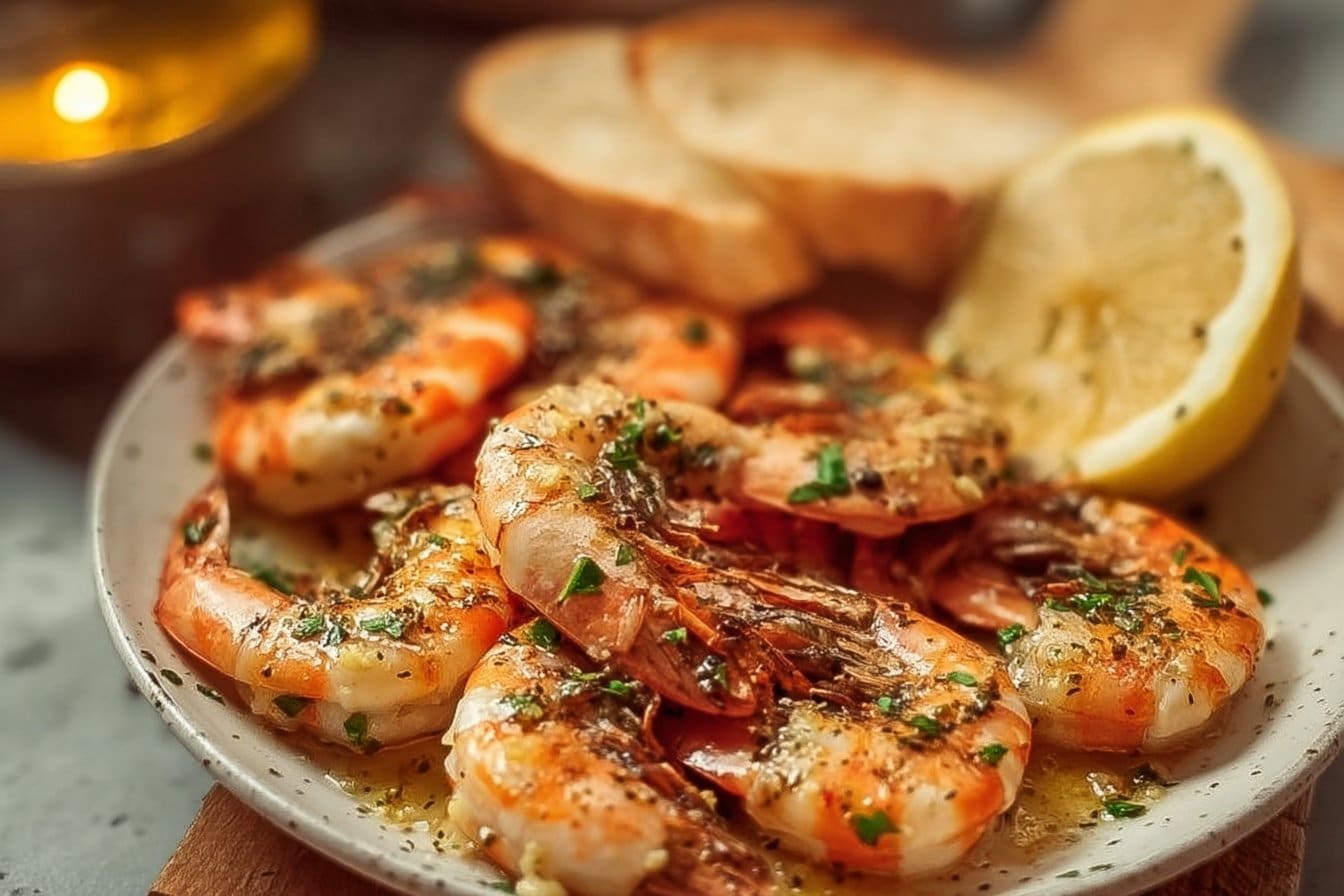 Garlic Butter Tiger Shrimp