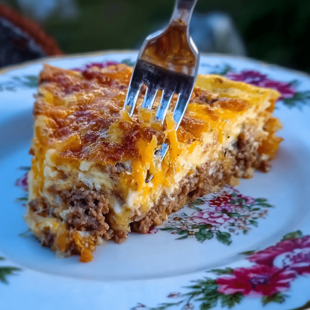 The Best Cheesy Monterey Sausage Pie Youll Ever Make