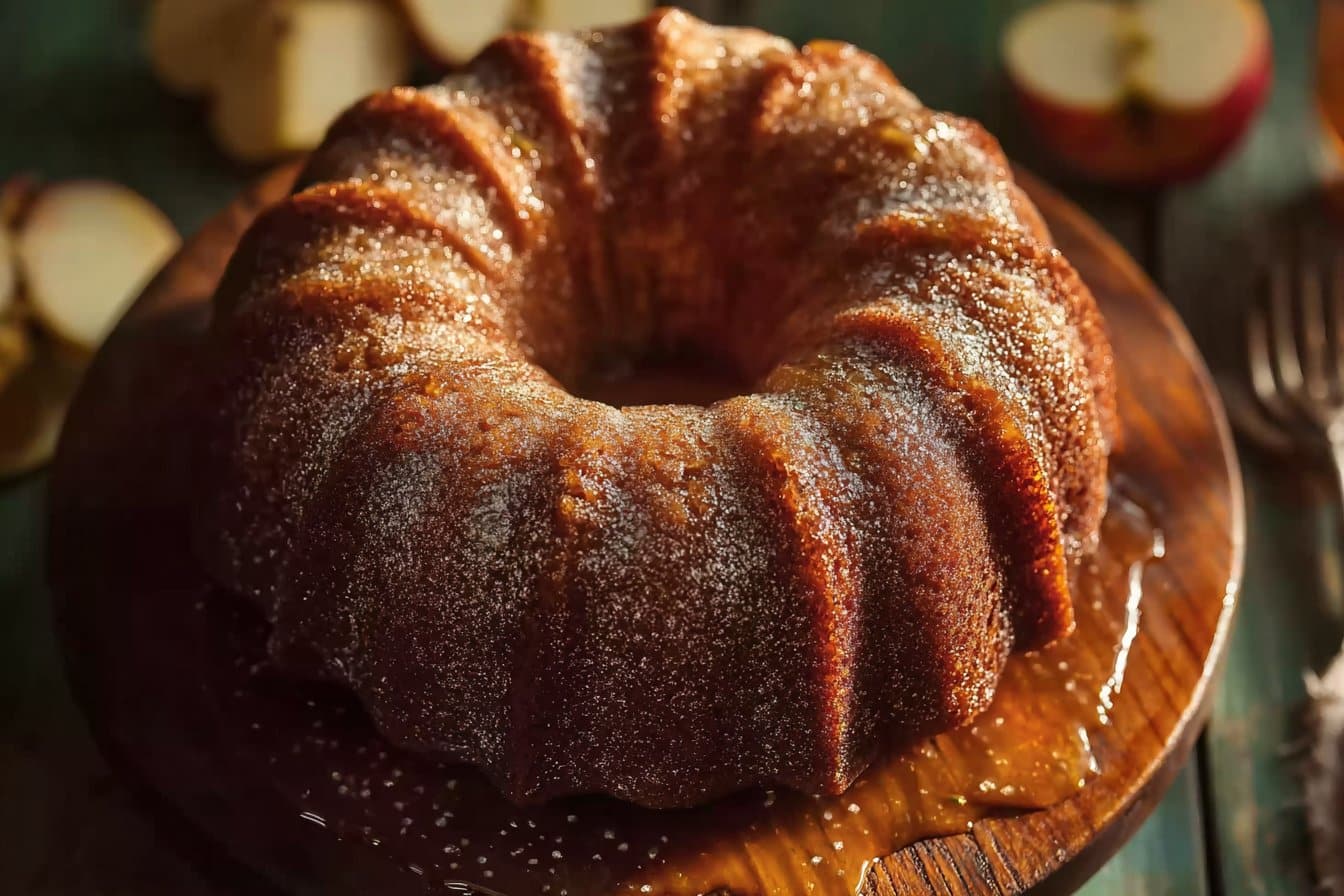 Spiced Apple Cider Bundt Cake