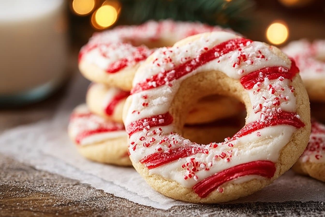 Candy Cane Cookies 4 Candy Cane Cookies