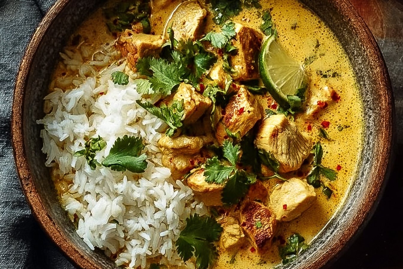 Curried Coconut Chicken & Rice