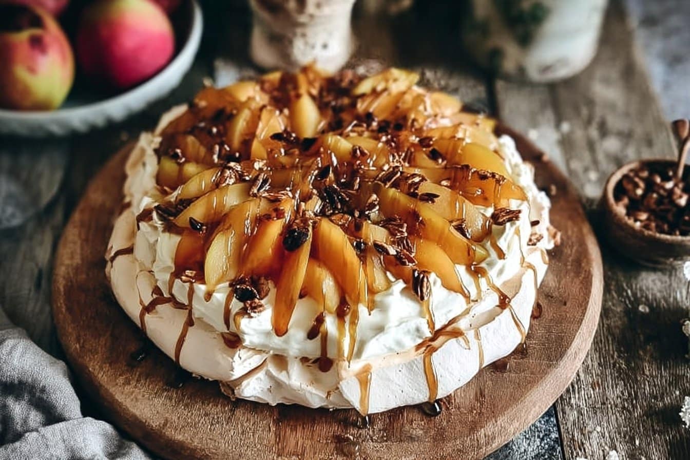 Autumn Pavlova – Fall Dessert with Seasonal Flavors
