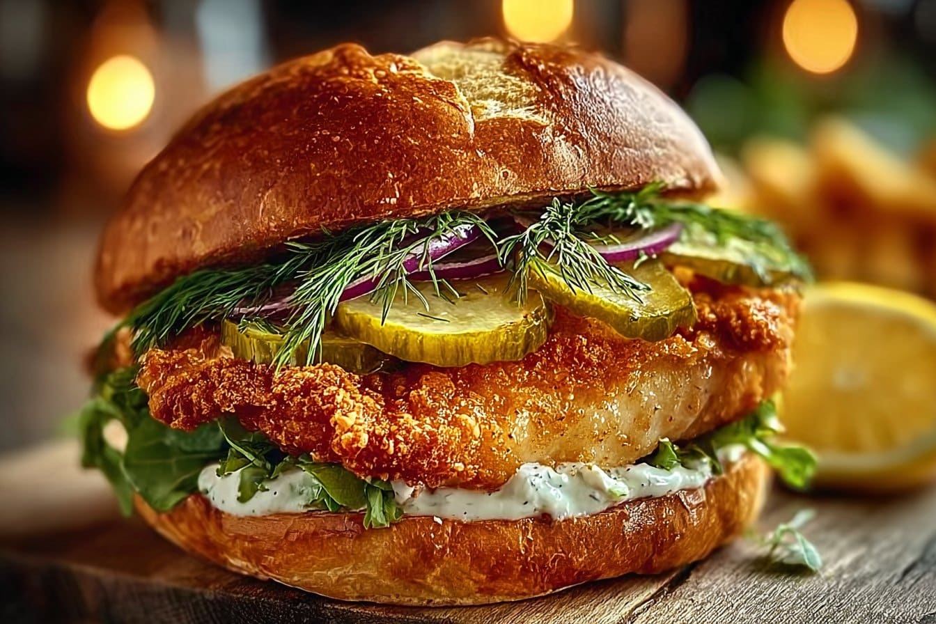 Crispy Dill Chicken Sandwich