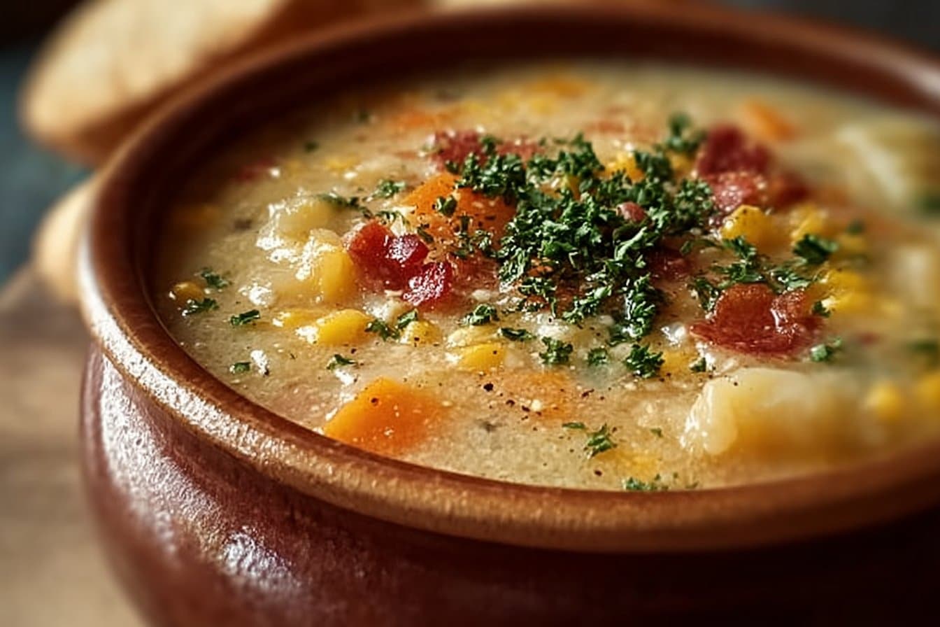 Cozy Amish Snow Day Soup