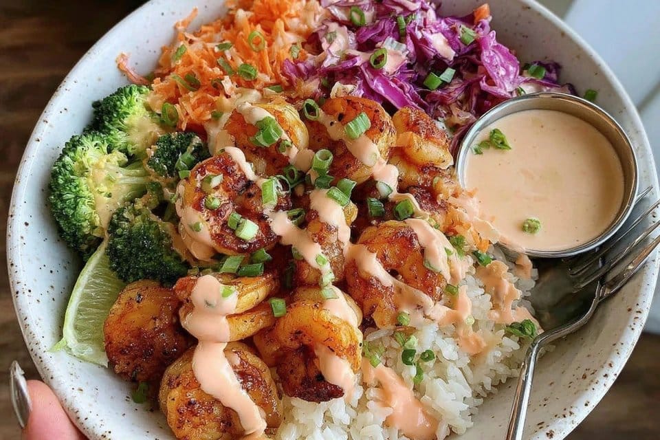 Shrimp and Rice Bowl 4 Shrimp and Rice Bowl
