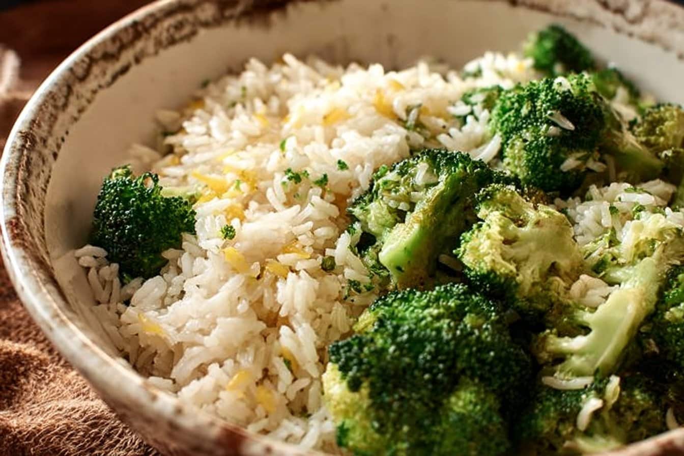 Rice and Broccoli 4 Rice and Broccoli
