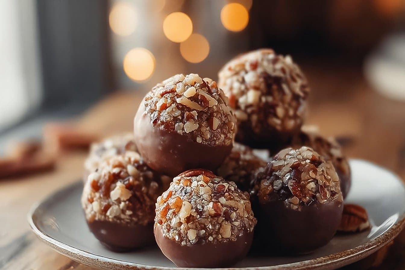 Pecan Pie Balls 4 Pecan Pie Balls