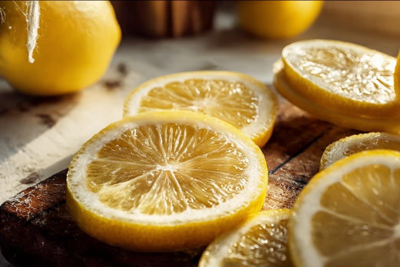 Zesty Lemon Slices 4 Zesty Lemon Slices