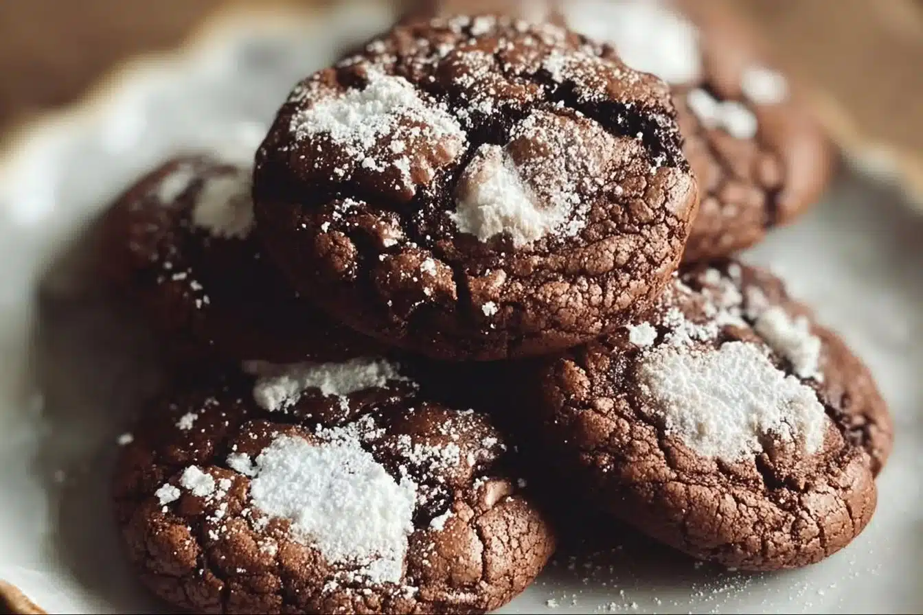 Delicious hot chocolate brownie cookies, combining the richness of brownies and chocolate goodness.