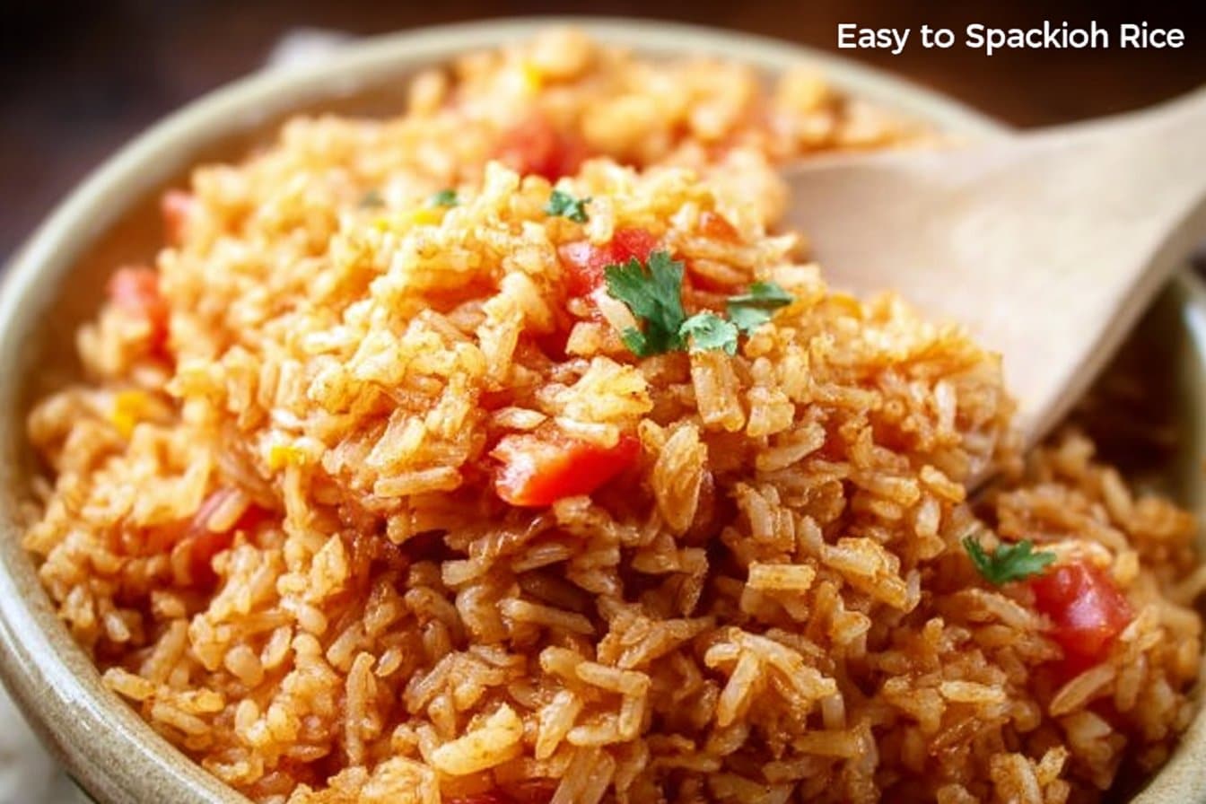 Easy Crockpot Spanish Rice