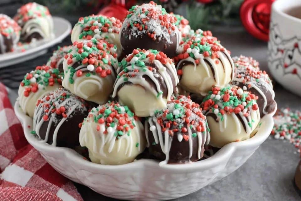 Festive Chocolate Bites