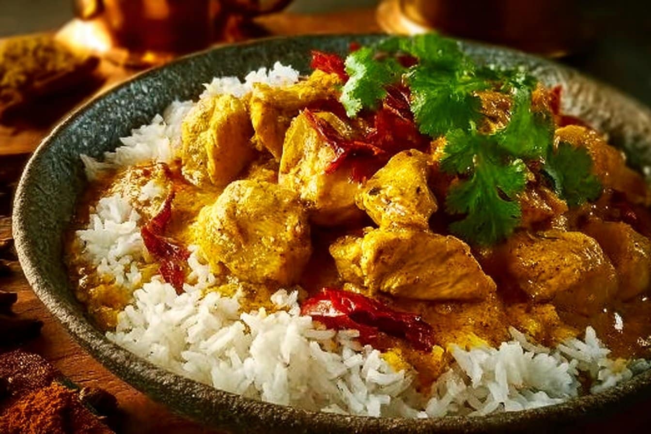 Curried Coconut Chicken & Rice