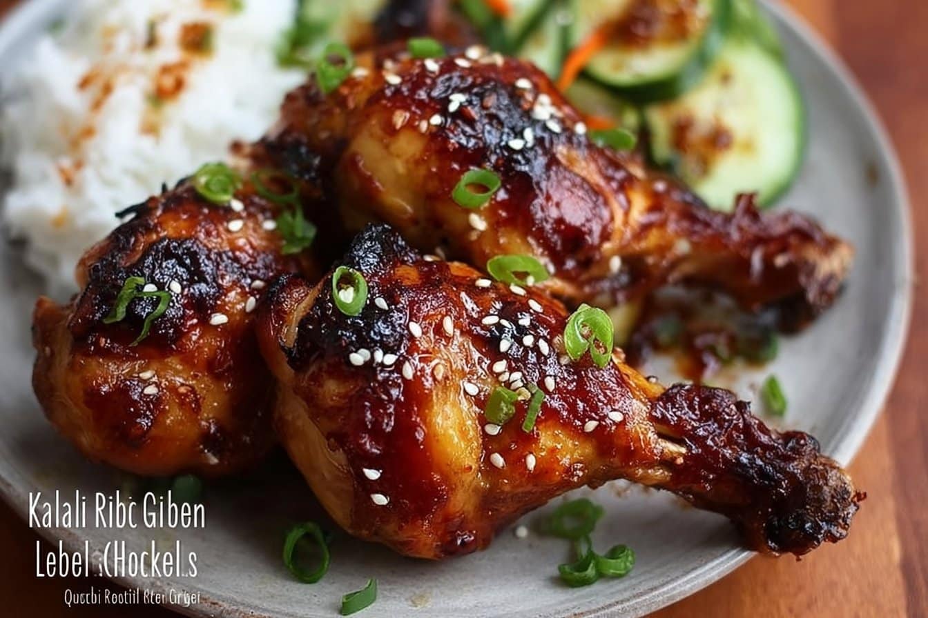 Korean Kalbi Chicken Legs