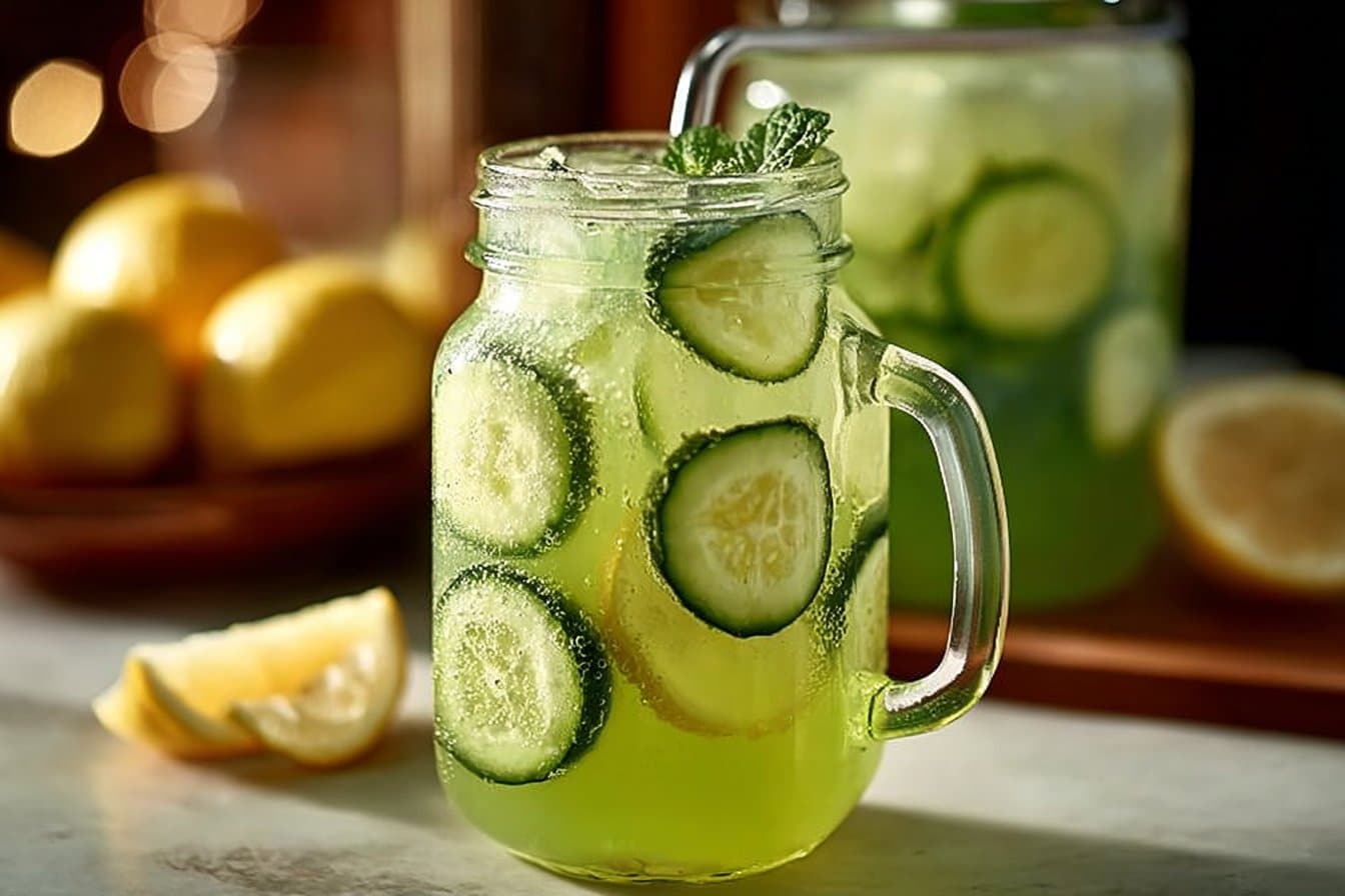 Refreshing Cucumber Lemonade 4 Refreshing Cucumber Lemonade