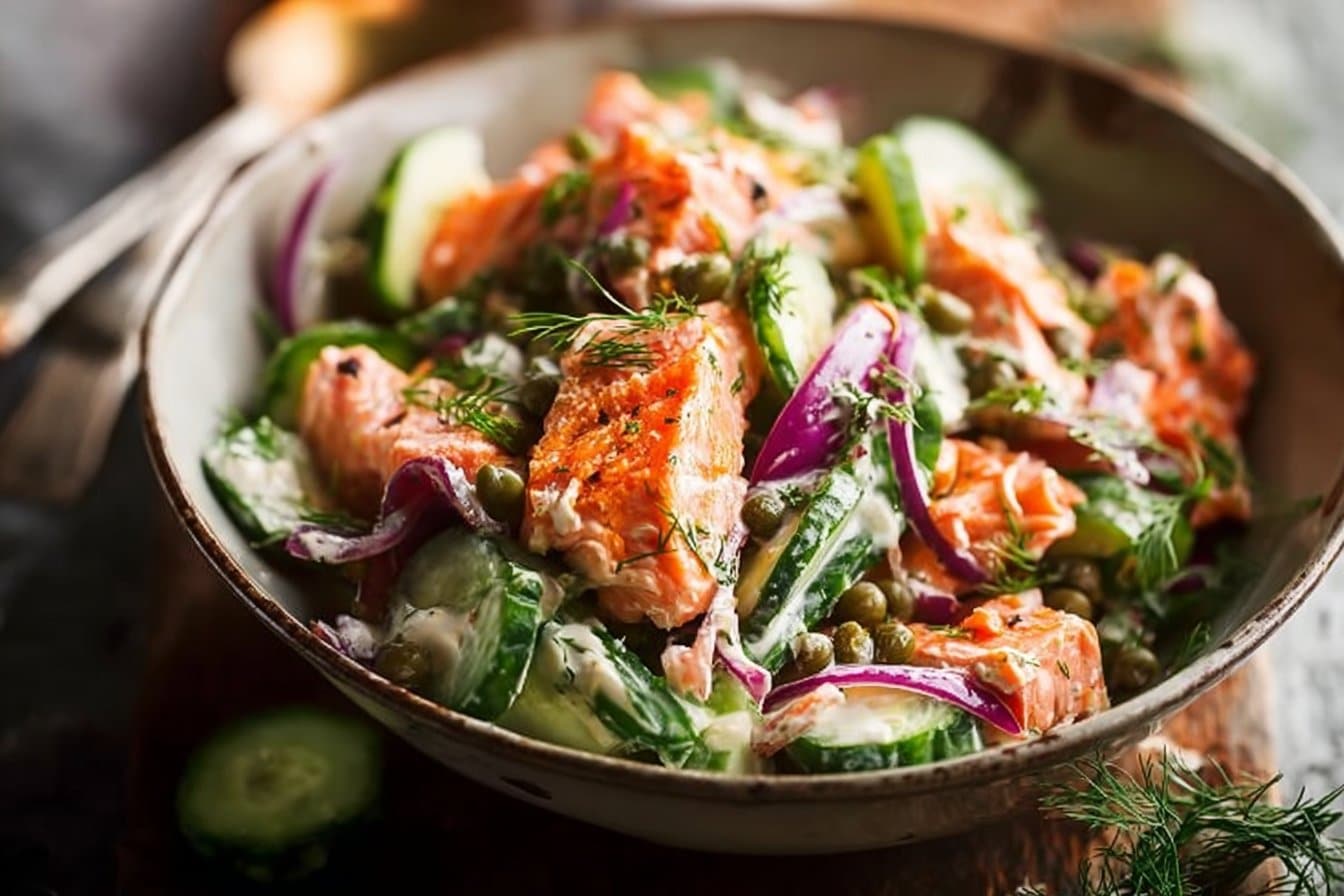 Salmon Salad 4 Salmon Salad