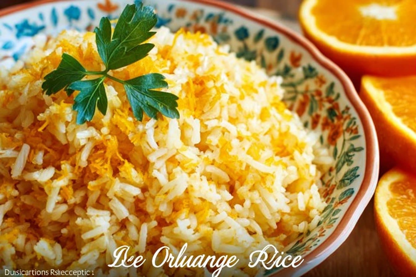 Delicious Orange Rice