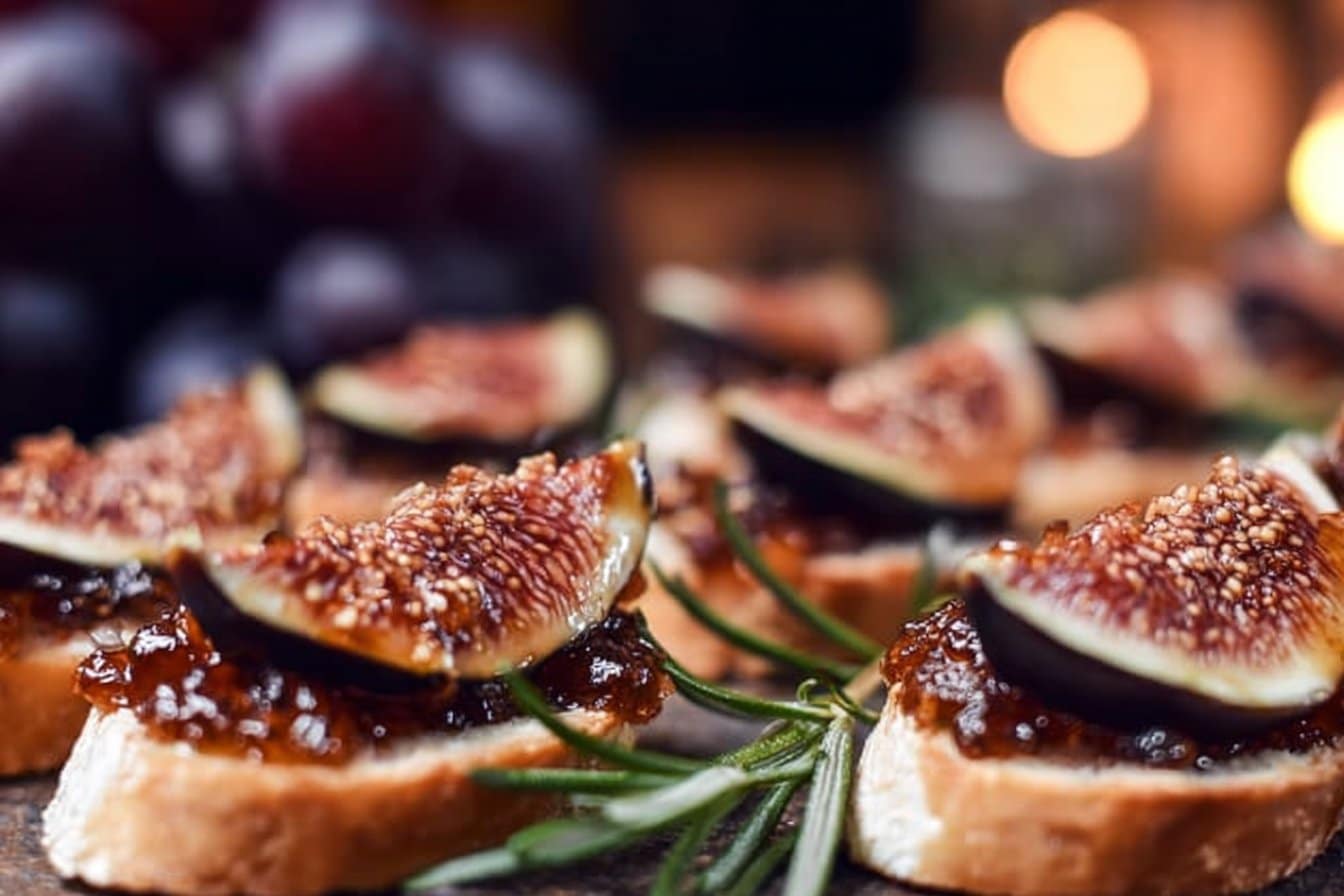 Delicious Fig Jam Appetizers