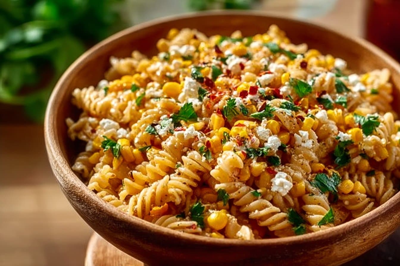 Spicy Elote Pasta Salad 4 Spicy Elote Pasta Salad