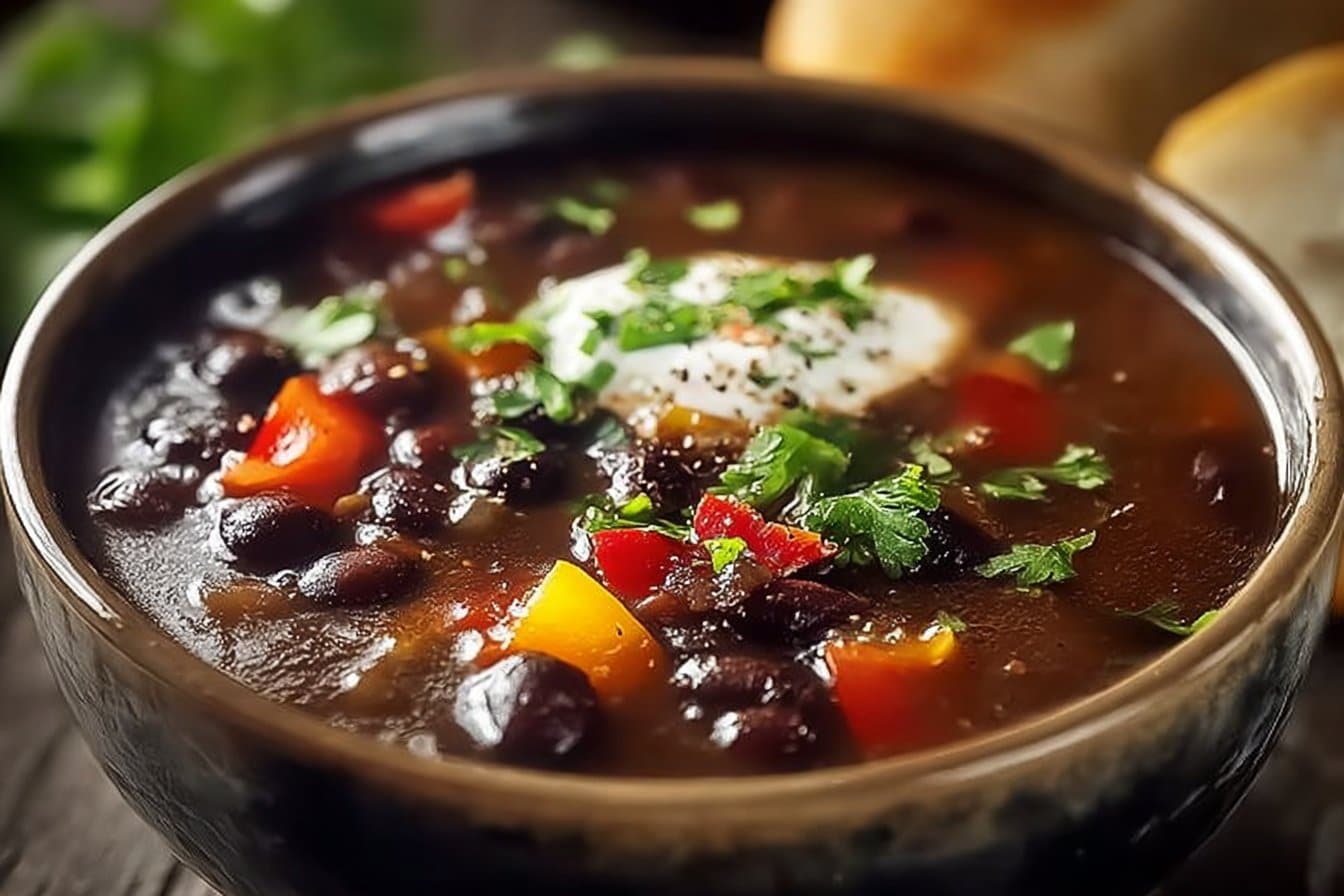 Hearty Black Bean Soup