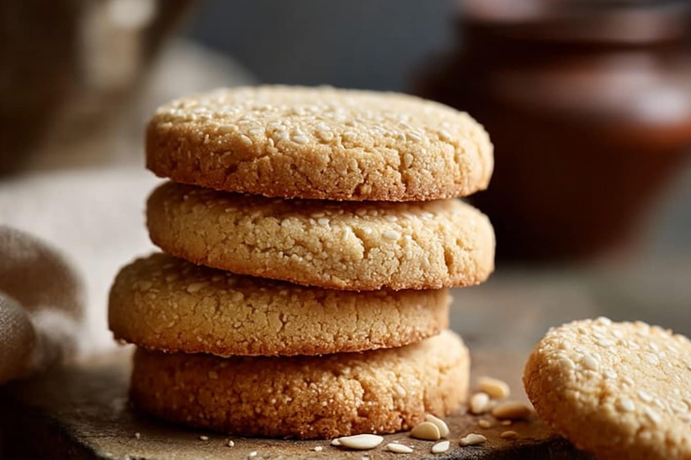 Irresistible Gluten-Free Tahini Shortbread Cookies 4 Irresistible Gluten-Free Tahini Shortbread Cookies