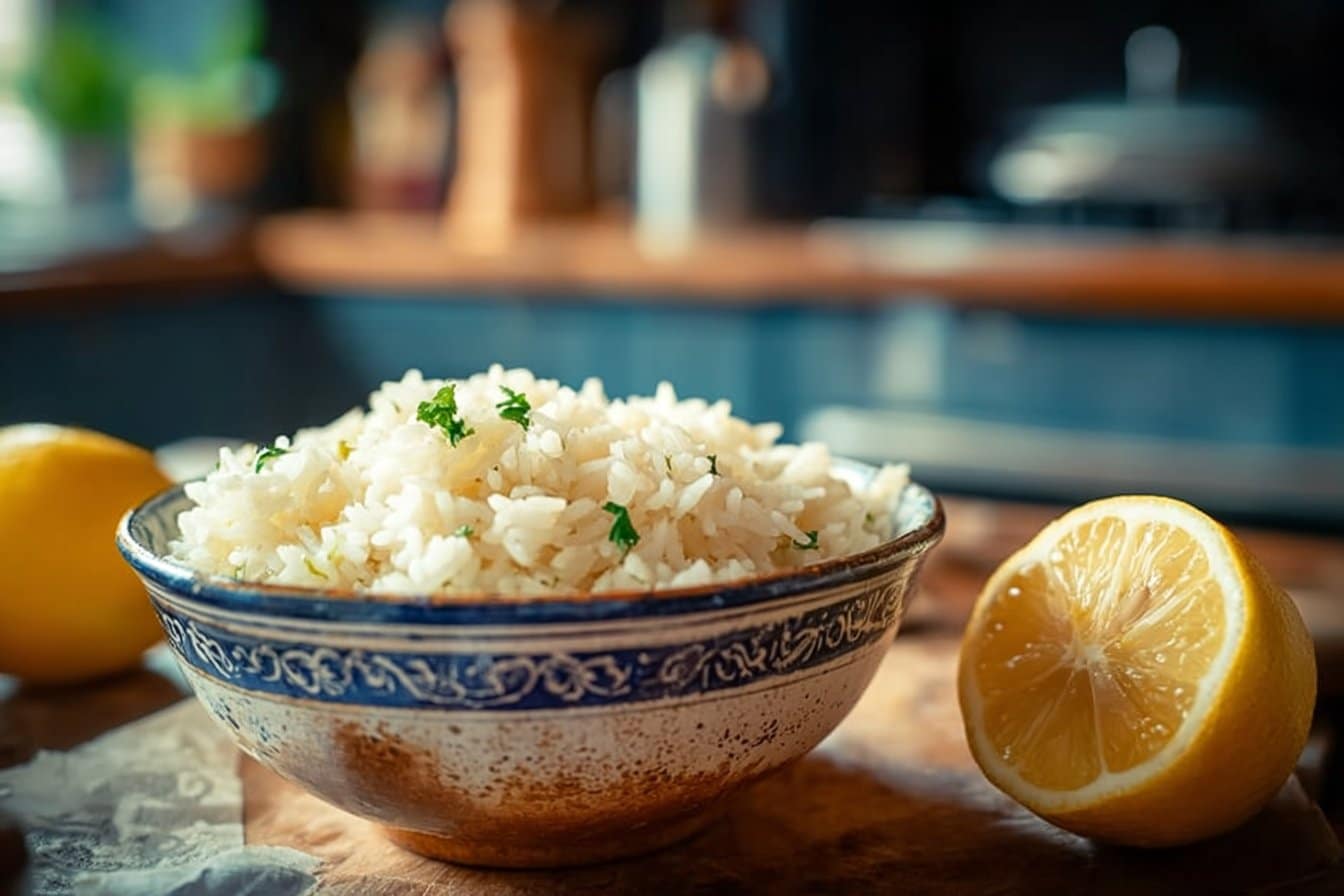 Delicious Greek Lemon Rice