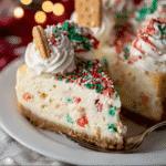 Christmas Sugar Cookie Cheesecake 6 Christmas Sugar Cookie Cheesecake Festive Holiday Dessert Recipe 🎄🍰