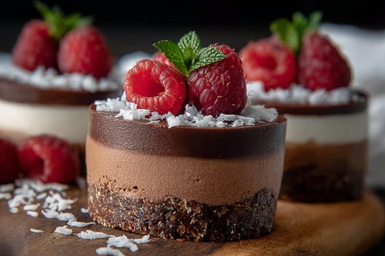 Irresistible Simple Triple Chocolate Mousse Cakes
