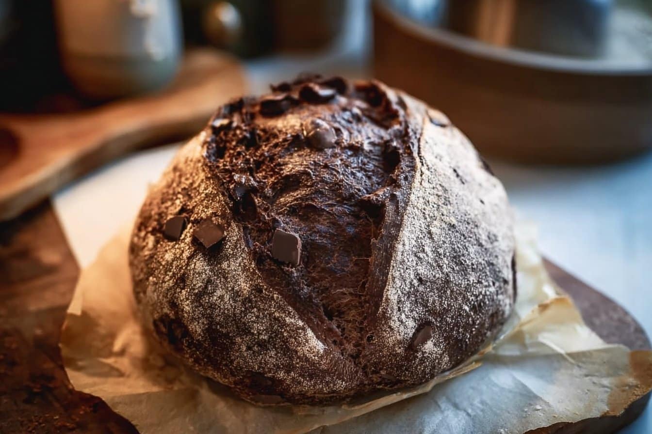 Double Chocolate Sourdough Bread 4 Double Chocolate Sourdough Bread