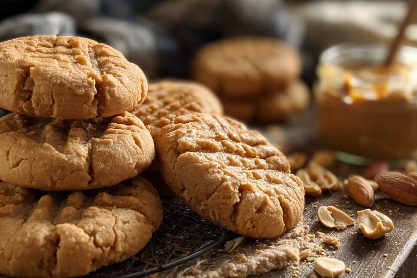 Sourdough Discard Peanut Butter Cookies 4 Sourdough Discard Peanut Butter Cookies