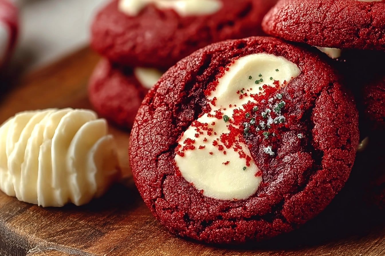 Red Velvet Pan-Banging Cookies