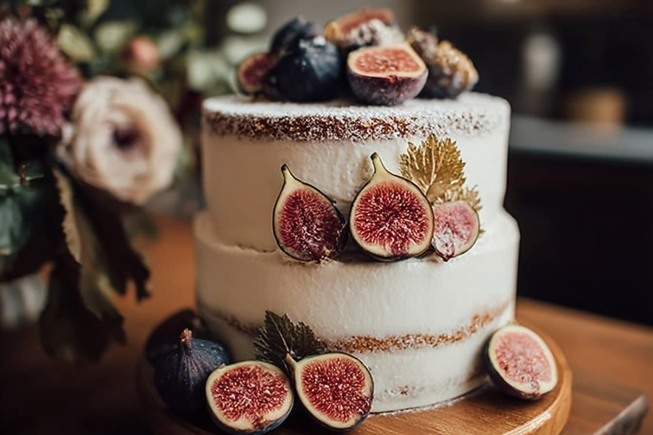 Fig Wedding Cake