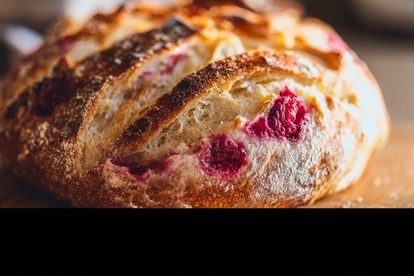 Raspberry Cheesecake Sourdough Bread 4 Raspberry Cheesecake Sourdough Bread