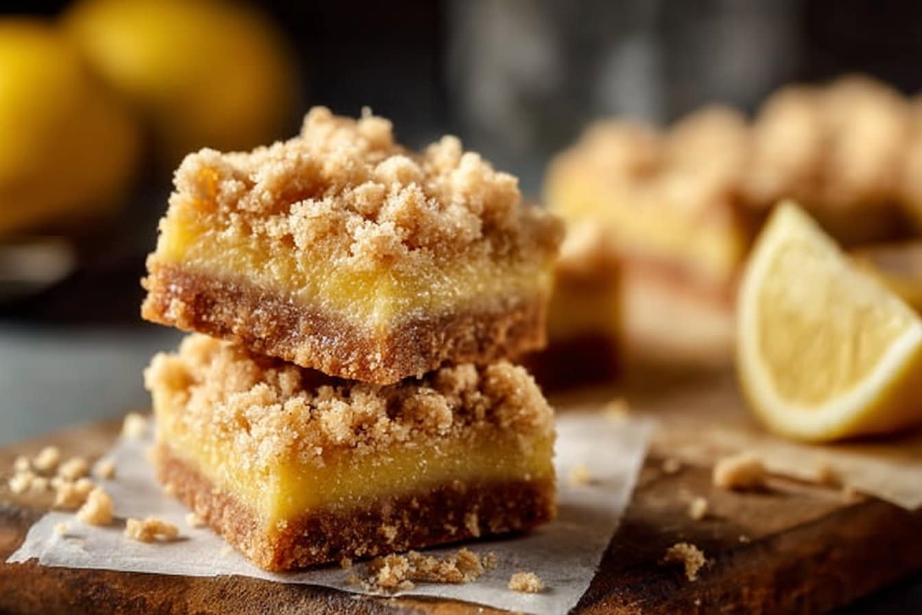 Delicious Lemon Crumb Bars