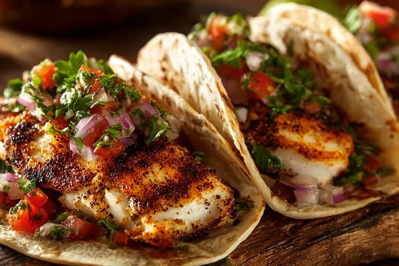 Grilled Fish Tacos 4 Grilled Fish Tacos