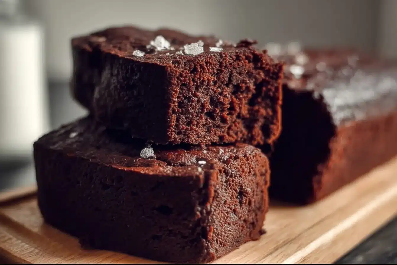 Delicious Brownie Bread 3 Loaf of delicious brownie bread fresh out of the oven