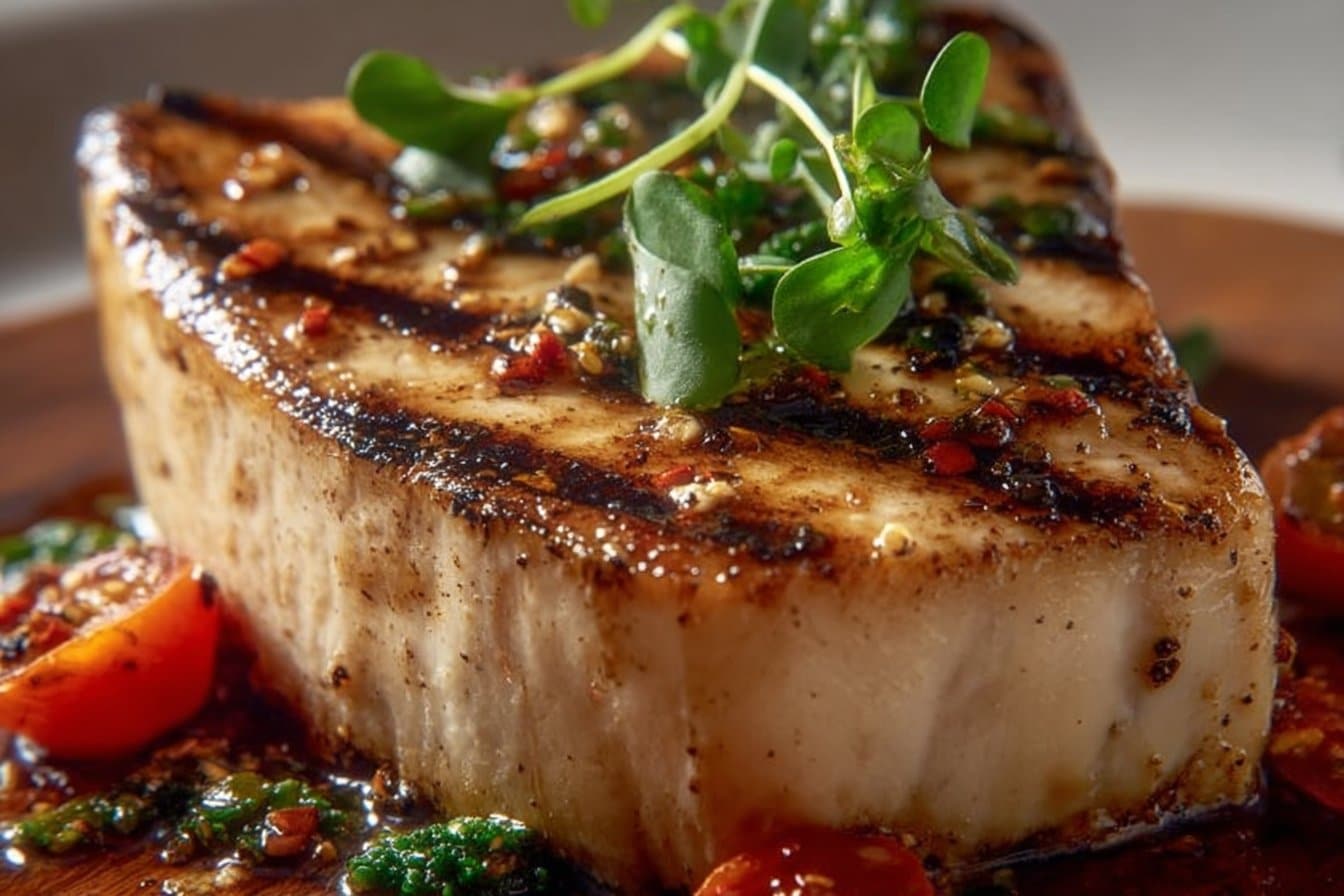 Pan Seared Swordfish 4 Pan Seared Swordfish