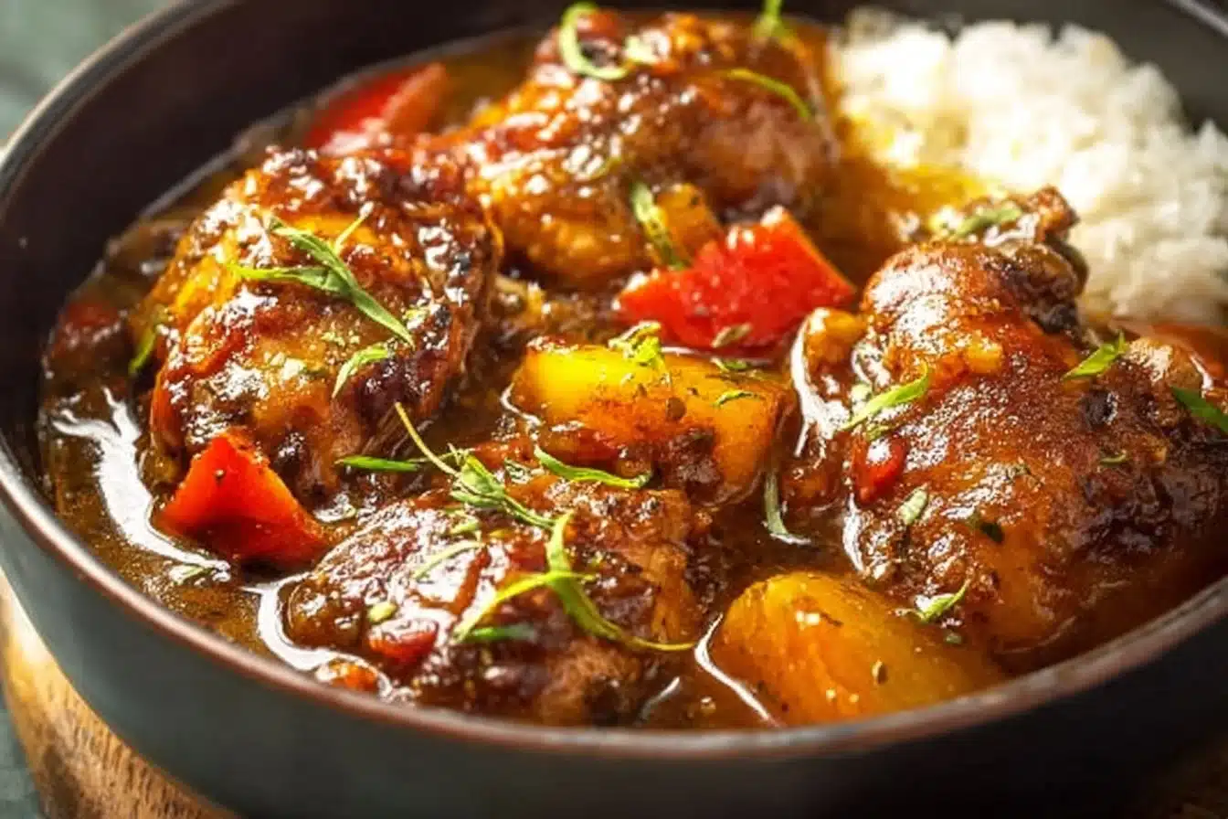 Easy Brown Stew Chicken 4 Easy Brown Stew Chicken