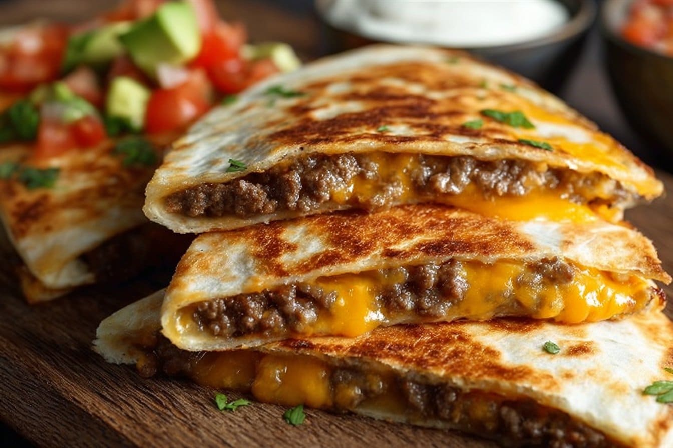 Smashburger Quesadillas 4 Smashburger Quesadillas