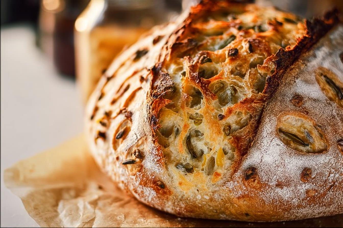 Jalapeño Cheddar Sourdough Bread 4 Jalapeño Cheddar Sourdough Bread