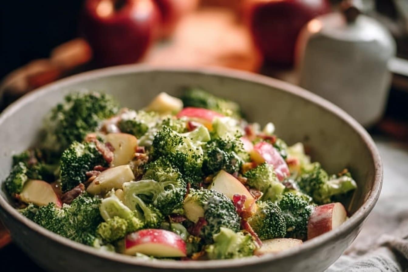 Honeycrisp Apple Broccoli Salad 4 Honeycrisp Apple Broccoli Salad