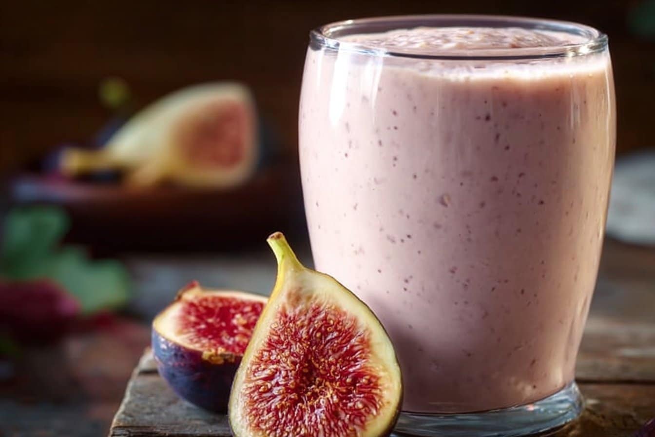 Delicious Fig Smoothie 4 Delicious Fig Smoothie