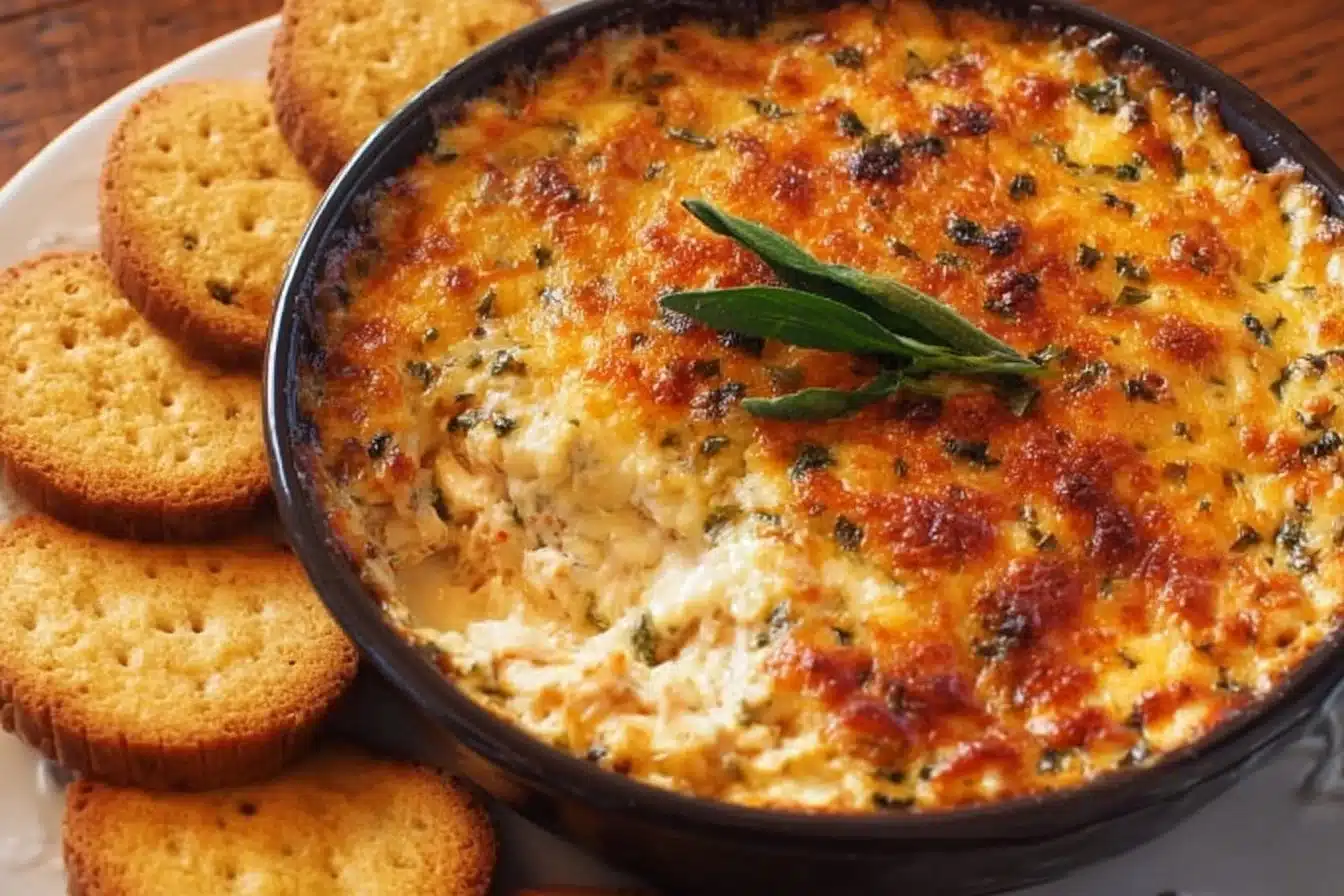 Marry Me Chicken Dip 3 Delicious Marry Me Chicken Dip served in a bowl, perfect for appetizers.